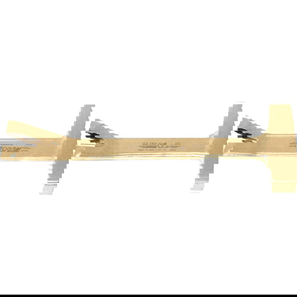 Pry Bars; Prybar Type: Pinchbar ; End Angle: Deep Offset ; Overall Length Range: 7 in to 9.9 in ; End Style: Curved ; Material: Aluminum Bronze ; Bar Shape: Flat